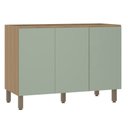 Ver imagem 1 de Balcão Modulado 120cm (sem Tampo) de Pia 3 Portas Slim Luciane
