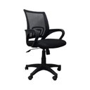 Ver imagem 2 de Kit 6 Cadeiras de Escritório Giratória com Relax Office Santiago Preto Rivatti