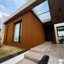 Painel Ripado Externo em Placa 21,9cmx290cm (0,64m²) WPC - 1