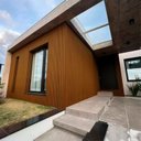 Ver imagem 1 de Painel Ripado Externo em Placa 21,9CMX290CM (0,64m²) WPC Marrom/Teak a Casa Grassi