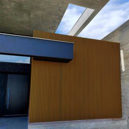 Painel Ripado Externo em Wpc 21,9cmx2,90m (0,64m²) Casa Grassi - 2