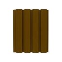 Ver imagem 3 de Painel Ripado Externo em Placa 21,9CMX290CM (0,64m²) WPC Marrom/Teak a Casa Grassi