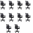 Ver imagem 1 de Kit 10 Cadeiras de Escritório Giratória com Relax Office Santiago