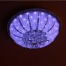 Plafon de Cristal Adn Bella 2-500 -( LED Azul e 5 Lâmpadas E27 ) - 1