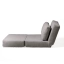 Ver imagem 4 de Poltrona Cama sem Braço Reclinável Fold CabeCasa MadeiraOriginals Cinza Bouclé Grafite