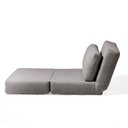 Ver imagem 4 de Poltrona Cama sem Braço Reclinável Fold CabeCasa MadeiraOriginals Cinza Bouclé Grafite