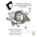 Ver imagem 6 de 8 Spot Cristal Direcionavel Embutir Espelhado Banheiro Bet09