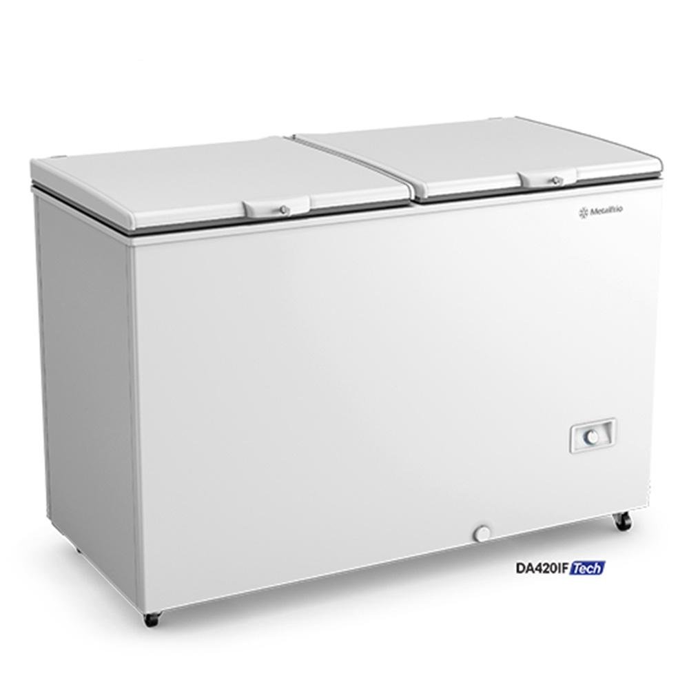 Freezer e Refrigerador Horizontal Da420if Metalfrio com 417 Litros e 2 Portas Bivolt - 1