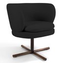Ver imagem 1 de Poltrona Melissa Base Xis Giratória B-300 Preto