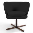 Ver imagem 5 de Poltrona Melissa Base Xis Giratória B-300 Preto