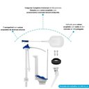 Ver imagem 2 de Mecanismo Completo Universal Simples com Acionamento Lateral Embutido