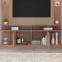 Ver imagem 4 de Estante Home TV 55 pol com LED 180 cm York Fendi Freijo Bechara