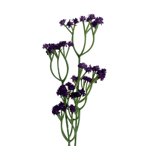 Kit 9 Flores Artificiais Roxo para Arranjos Grandes e Eventos Especiais