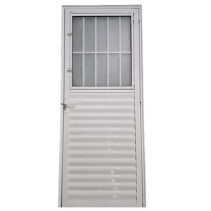 Porta Social C/postigo 210x080 Branco Lado Esquerda L.25 - Branco