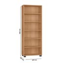 Ver imagem 4 de Kit 2 Peças com Estante Livreiro e Escrivaninha Gávea Espresso Móveis Preto