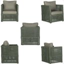 Ver imagem 5 de Mesa e 2 Poltronas Madri Corda Náutica Estofado 8 Trama Verde