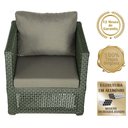 Ver imagem 3 de Mesa e 2 Poltronas Madri Corda Náutica Estofado 8 Trama Verde