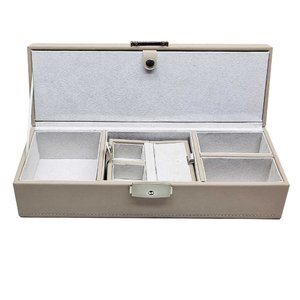 Caixa Porta Joias com Divisórias em Pu 28cm Th0056 Btc