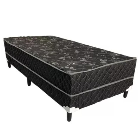Cama Box Solteiro Conjugada Ortopédica 43x88x188 (5cm)