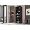 Ver imagem 6 de Kit 3 Peças com Cadeira para Escritório, Estante Livreiro e Escrivaninha Gávea