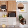 Cozinha Compacta 4 Peças com Torre para Microondas Divina - 9