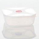 Ver imagem 2 de Pote Multiuso Quadrado 740ml com Válvula Goiaba - Top Line