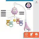 Ver imagem 5 de Mobile Musical para Berço Bebê com Controle Remoto e Funções Rosa