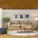 Ver imagem 2 de Kit 240m² Forro de PVC 8MMX20CMX3M(6m²) Marrom/Cerejeira Permatti