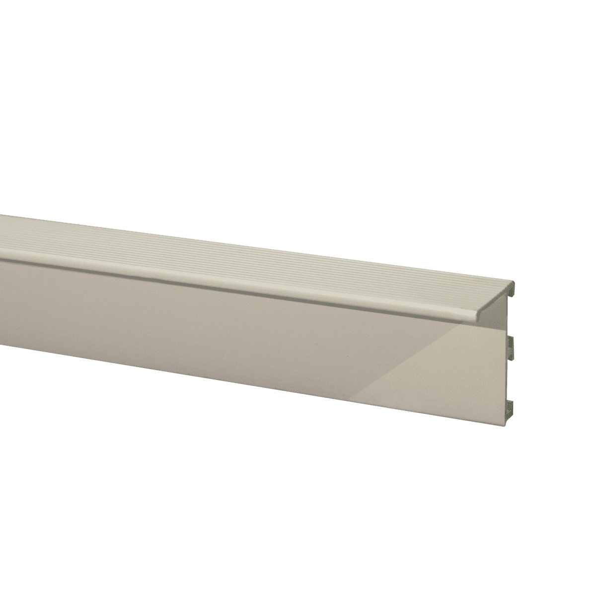 Rodapé Invertido Neri em Aluminio 25mm x 12,5mm - Homeney Alumínio 2m ...