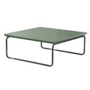 Ver imagem 1 de Mesa de Centro Auxiliar para Sala de Estar Base Grafite - Verde Lazza