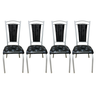 Kit 4 Cadeiras Cozinha Aço Tubolar Confortável Jantar - 2