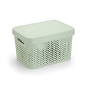 Ver imagem 1 de Caixa Organizadora com Tampa Linha Circolare Alta 17l - Verde Esmeralda