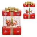 Ver imagem 2 de Caixa Presente Natal com Luz e Mov em Agua Noel com Rena
