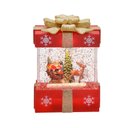 Ver imagem 1 de Caixa Presente Natal com Luz e Mov em Agua Noel com Rena