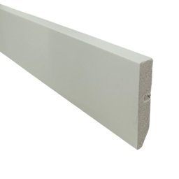 Rodape Poliestireno 7cm Liso Fendi 451 Santa Luzia - 2,4 Metros - 1