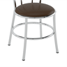 Cadeira Roselena C/ Encosto Tubular OOL 93 - COURISSIMO METALIZADO CAFÉ Pozza - 5