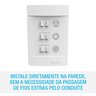 VENTILADOR DE TETO ALISEU TERRAL CRISTAL POTENTE PLUS COM CONTROLE REMOTO E PAREDE 127V - 6