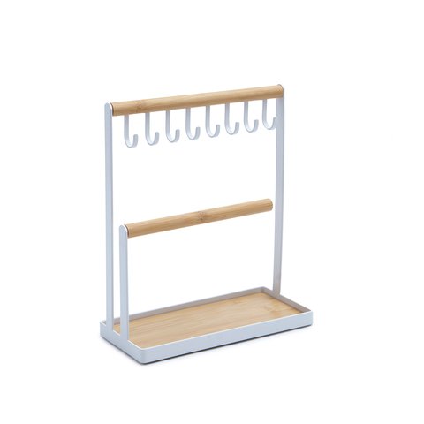 Porta-joias de Metal e Bambu - Oikos