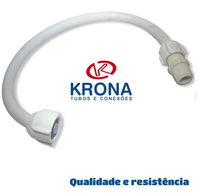 Engate Flexivel Pvc 1/2x40cm Krona Pct 0742 - 4