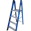 Ver imagem 3 de Escada Plataforma de Alumínio/fibra de Vidro 4 Degraus + Plataforma