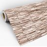 Papel de Parede Adesivo Pedra Canjiquinha Tons Bege Demolição Efeito 3D Rolo de 3 Metros Lavável - P - 2