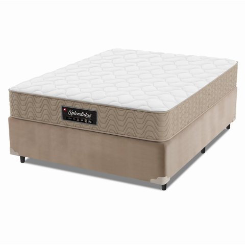 Cama Box Desmontável Colchão King Molas Ensacadas Splendido Munhoz