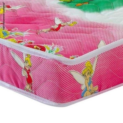Colchão de Berço Helita 70x12x130 Fadas Plastificado