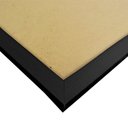 Ver imagem 2 de Moldura para Quadro Decorativo 30x40cm - Várias Cores Tacolado Moldura Preta 02 Unidades