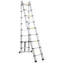 Ver imagem 4 de Escada de Alumínio Telescópica 5.6m 18 Degraus - Multifuncional
