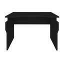 Ver imagem 5 de Escrivaninha Mesa Escritório Gamer com 6 Opções de Altura com Gaveteiro Suspenso 1 Gaveta 120cm Preto Artany