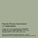 Ver imagem 2 de Rejunte Piscina Impermeável Cor Verde Musgo 18kg