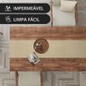 1 Caminho Trilho Mesa Impermeável PVC Nápoli Bege 42x140 - 3