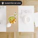 Ver imagem 6 de 1 Caminho Trilho Mesa Impermeável PVC Nápoli Bege 42x140