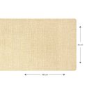Ver imagem 5 de 1 Caminho Trilho Mesa Impermeável PVC Nápoli Bege 42x140